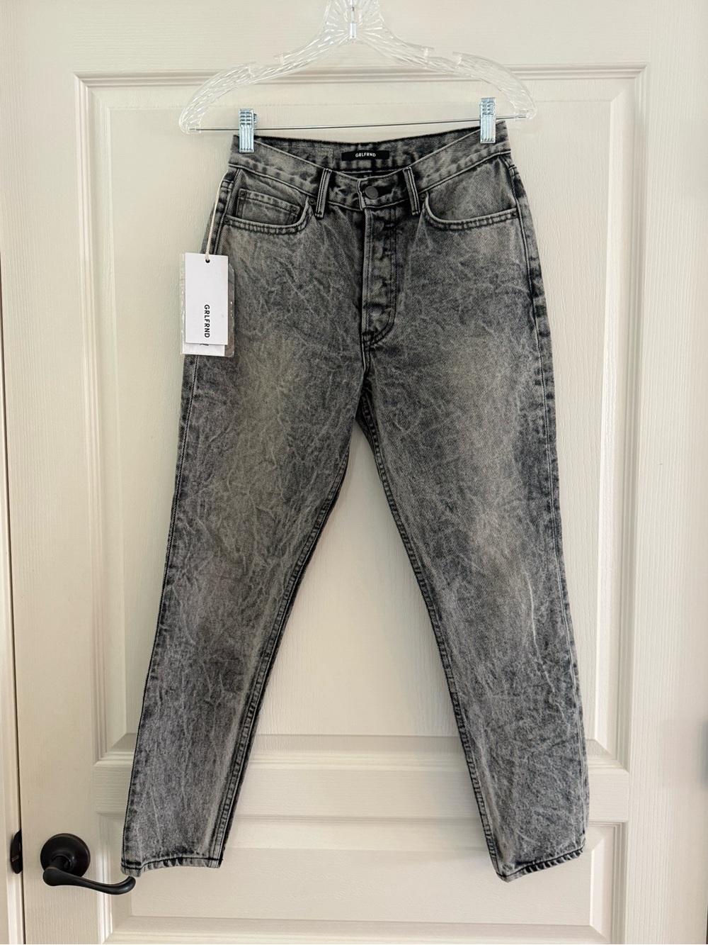 NWT GRLFRND denim - high waisted Karolina in Billie Jean - MSRP $215